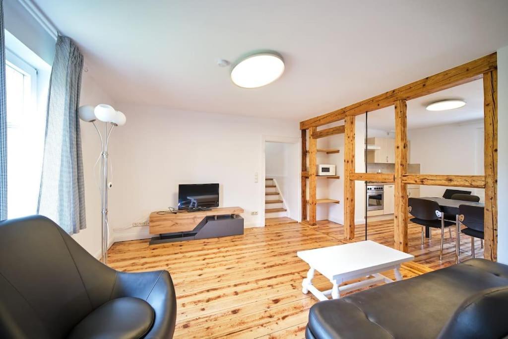Grosszuegige Wohnung Auf Dem Hof Historischen Muehle Holzhausen  Esterno foto