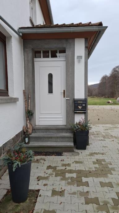 Grosszuegige Wohnung Auf Dem Hof Historischen Muehle Holzhausen  Esterno foto