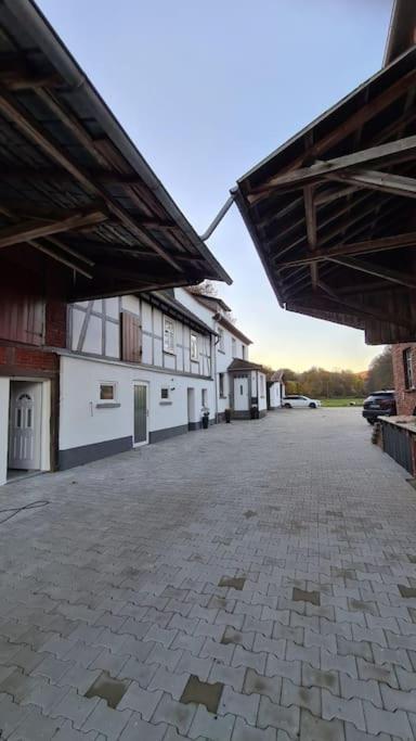 Grosszuegige Wohnung Auf Dem Hof Historischen Muehle Holzhausen  Esterno foto